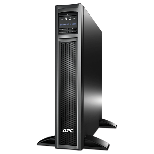 APC Smart-UPS X 1000VA/800W, Tower/RM 2U, Ext. Runtime, Line-Interactive, LCD, Out: 220-240V 8xC13 (2-gr. switched) , SmartSlot, USB, COM, EPO, HS User Replaceable Bat, Black, 3(2) y.war.(REP: SUA1000