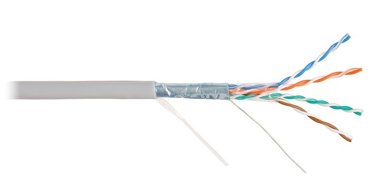    (LAN)     F/UTP 4pair, Cat5e, Solid, In, PVC (4200A-GY)