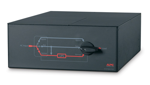 APC Service Bypass Panel- 200/208/240V; 100A; MBB; Hardwire input/output