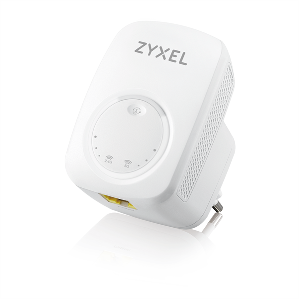 Zyxel WRE6505 v2, AC750, 802.11a/b/g/n/ac (300+433 Мбит/с), 1xLAN