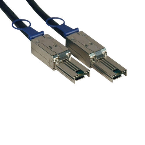 2M External Mini-SAS (SFF8088) to 4x1 Mini-SAS (SFF8088) Cable (required for BL537A,AK378A,AH559A,BL538A,AK380A,AH560A,BL539A,AK382A and 462828-B21)