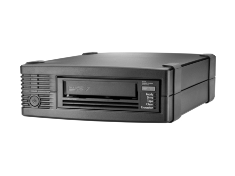 HPE Ultrium 15000 SAS Tape Drive, Ext. (Ultr. 6/15TB incl.  1data ctr, SAS cbl SFF8644/SFF8087)