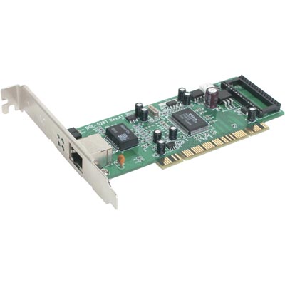 D-Link DGE-528T, PCI, 10/100/1000Mbps Gigabit Ethernet UTP NIC, 32-bit (OEM)