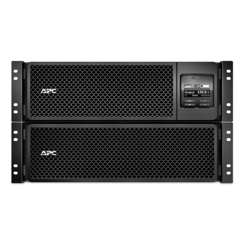 APC Smart-UPS SRT RM, 8000VA/8000W, On-Line, Extended-run, Rack 6U (Tower convertible), Pre-Inst. Web/SNMP, with PC Business, Black
