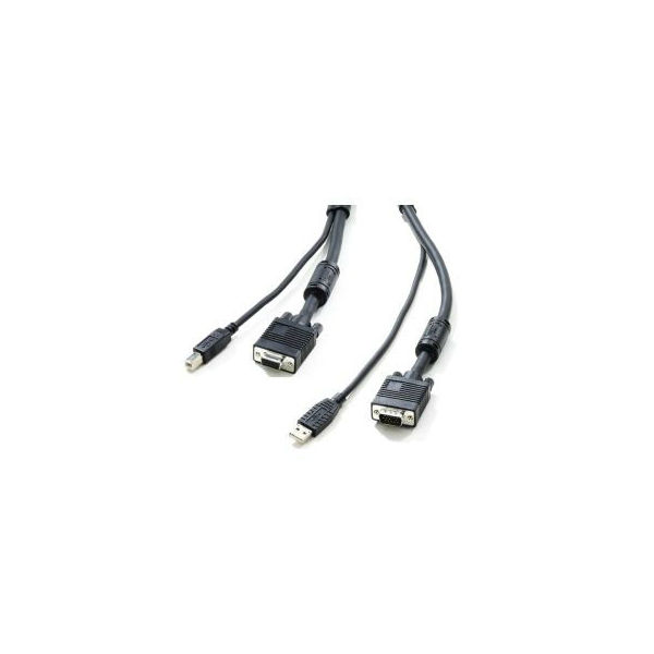 Кабель для КВМ-переключателей 2-на-2, USB A-B, DVI (M-M), для DAAG14, DAKG14, 1,8м