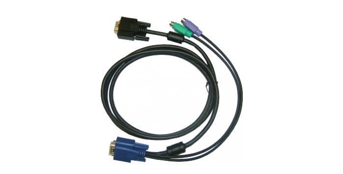 D-Link DKVM-IPCB, All in one SPHD KVM Cable in 1.8m (6ft) for DKVM-IP1/IP8 devices (10pack)