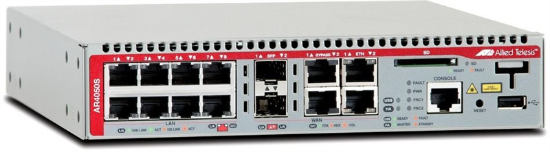 Allied Telesis AW+ Next Generation Firewall - 2 x GE WAN ports and 8 x 10/100/1000 LAN ports