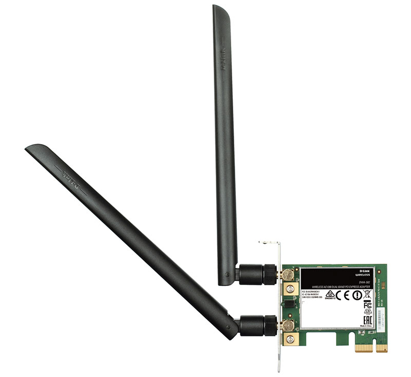 D-Link DWA-582/RU/A1A, Wireless AC12000 PCI Express Adapter