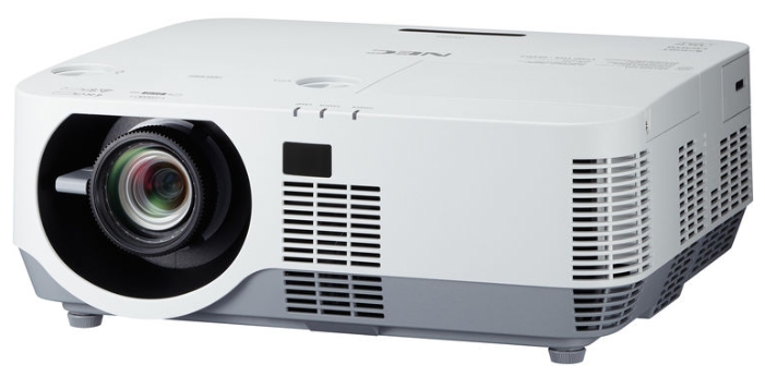 NEC Installation projector P502H DLP, 1920x1080 Full HD, 5000lm, 6000:1, 5.2kg, D-Sub, HDMI, RCA, HDBase T, Port (RJ-45)
