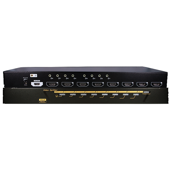 AV-Сплиттер HDMI на 8 монитора (+Аудио)