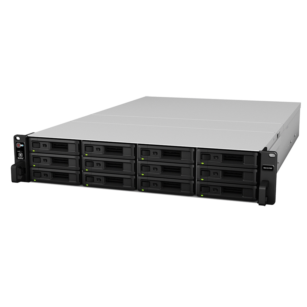 Synology Expansion Unit (Rack 2U) for RS3617xs,RS3617RPxs,RS3617xs+,RS2418+,RS1619xs+ / up to 12hot plug HDDs SATA(3,5' or 2,5')/1xPS incl Cbl