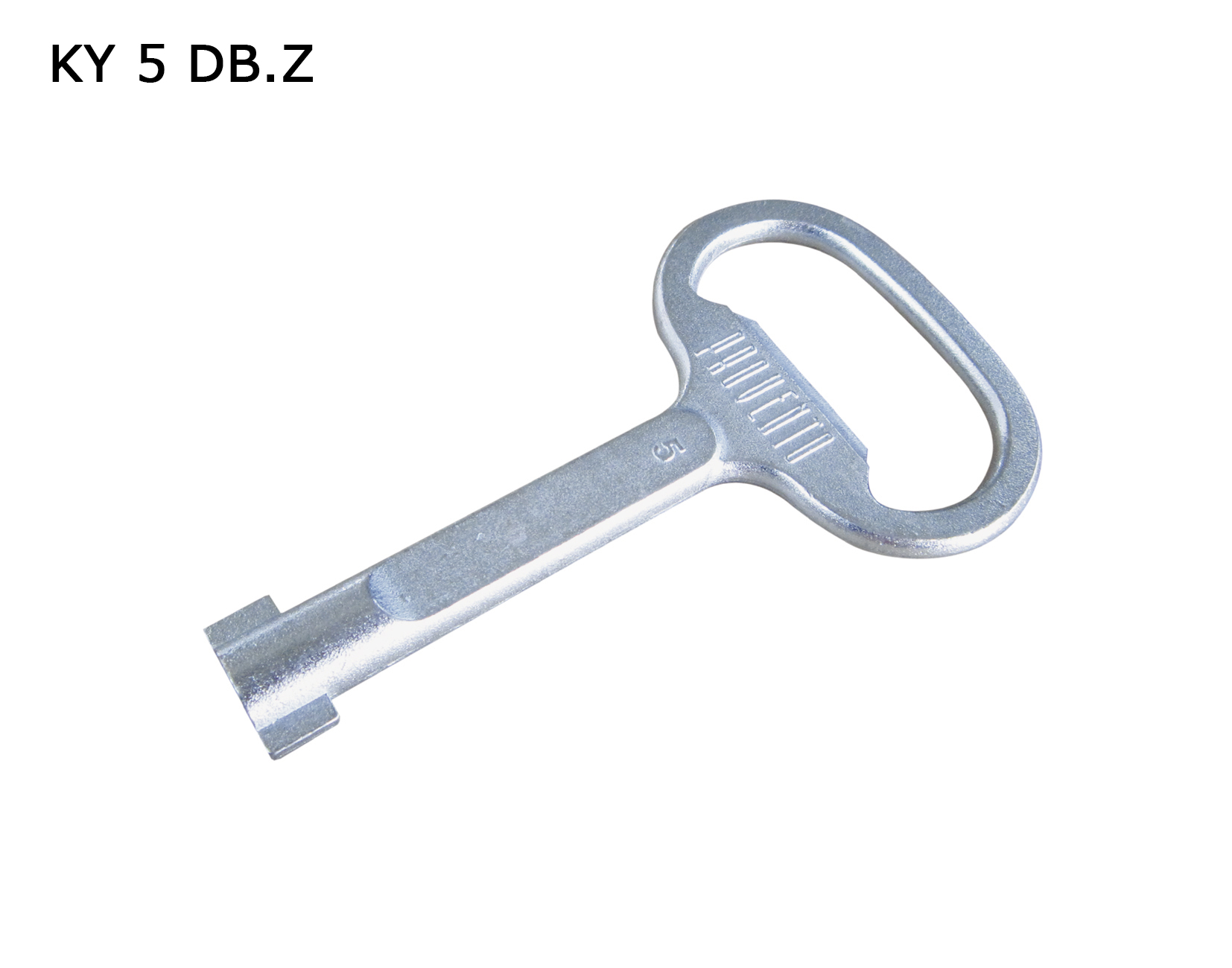 Ключ цинковый с двойной бородкой (KY 5 DB.Z)
