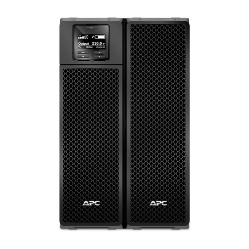 APC Smart-UPS SRT, 10000VA/10000W, On-Line, Extended-run, Black, Tower (Rack 6U convertible), Pre-Inst. Web/SNMP, with PC Business