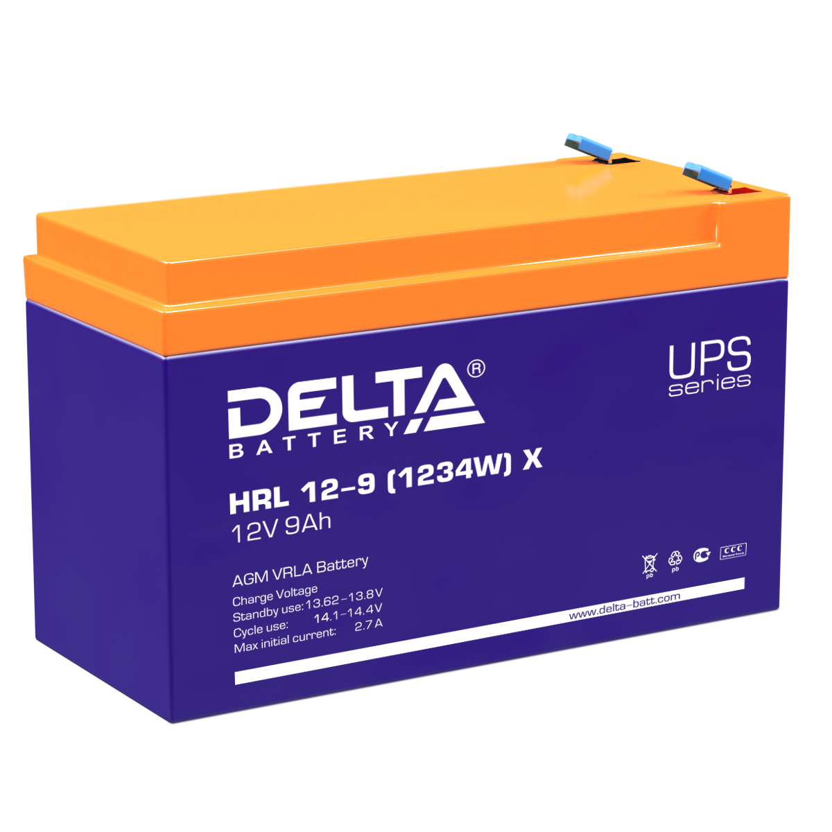 Delta HRL 12-9 (1234W) X 