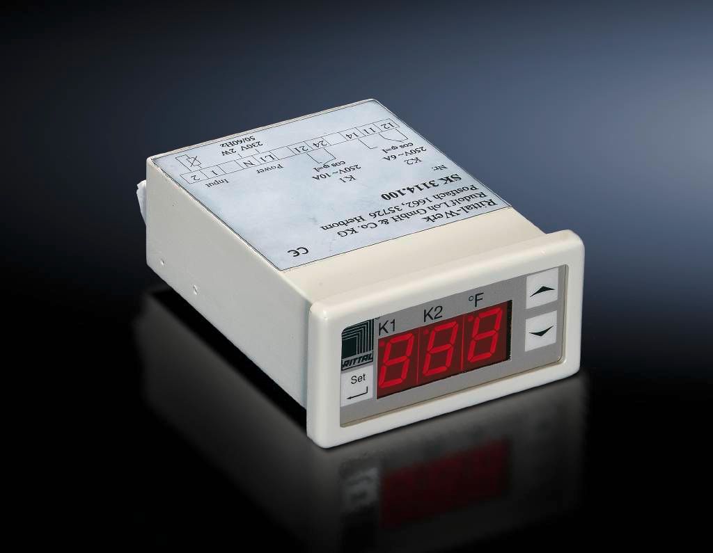 SK Цифровой индикатор/регулятор температуры, 100-230В, +5С…+55С