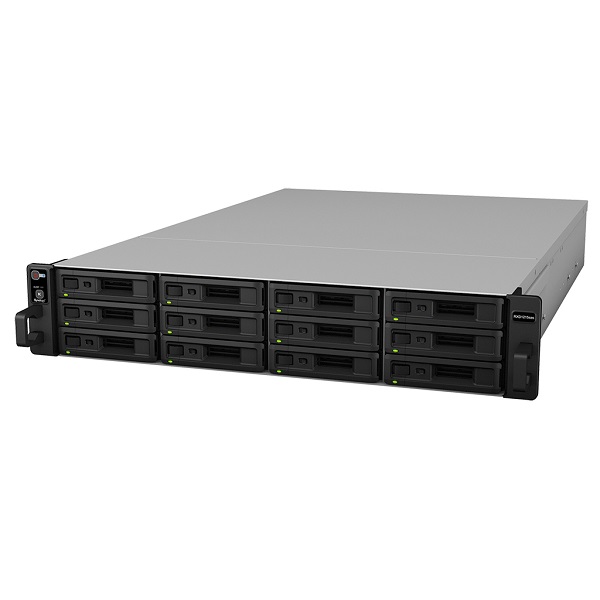 Synology Expansion Unit (Rack 2U) for RC18015xs+  up to 12hot plug HDDs SATA, SAS, SSD(3,5' or 2,5')/2xPS incl SAS Cbl