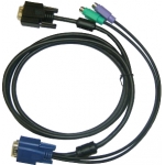 D-Link DKVM-IPCB, All in one SPHD KVM Cable in 1.8m (6ft) for DKVM-IP1/IP* devices