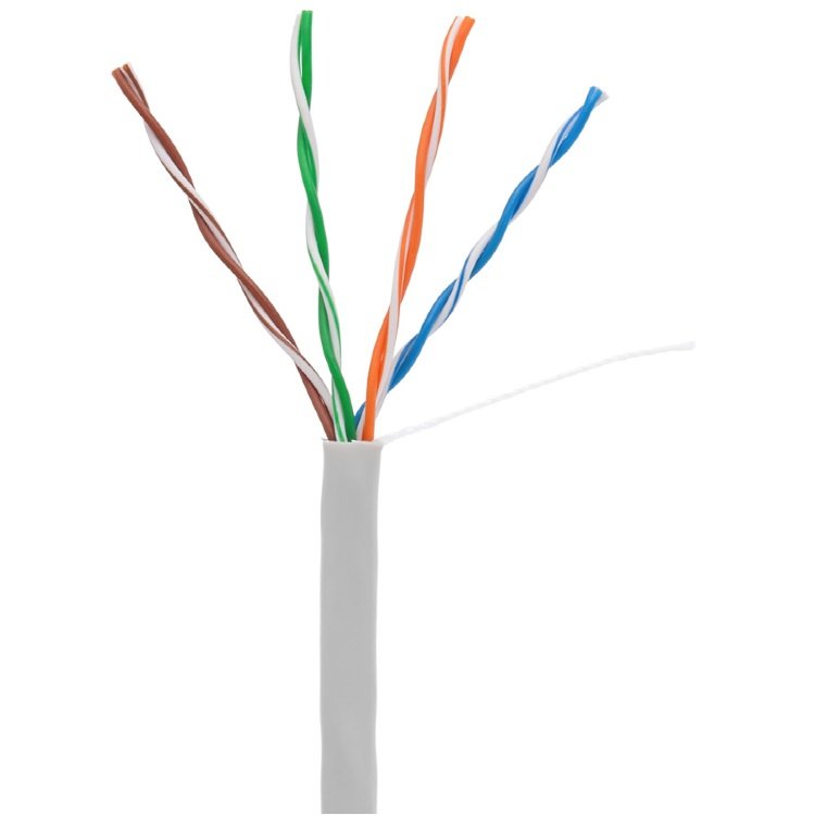 Кабель симметричный для структурированных кабельных систем (FTP) категории 5e, одиночной прокладки КВПЭфВП-5е 4х2х0,52 (Спецкабель)