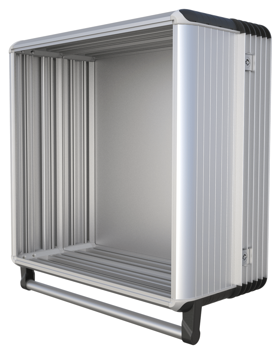 PANEL WITH 1 HANDLE + 90 MM DEPTH COOLING PROFILE