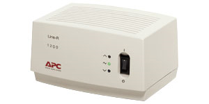 APC Line-R 1200VA Automatic Voltage Regulator, 4x C13, 230V, 2 year warranty
