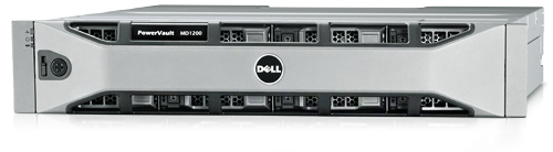 Dell PowerVault MD1200 SAS 12xLFF Dual EMM/ noHDD UpTo12LFF/ 2x2Tb SAS 7,2k/ 2x600W RPS/ 2xCable SAS 2m/ Bezel/ Static ReadyRails/ 3YPSNBD (210-30719)
