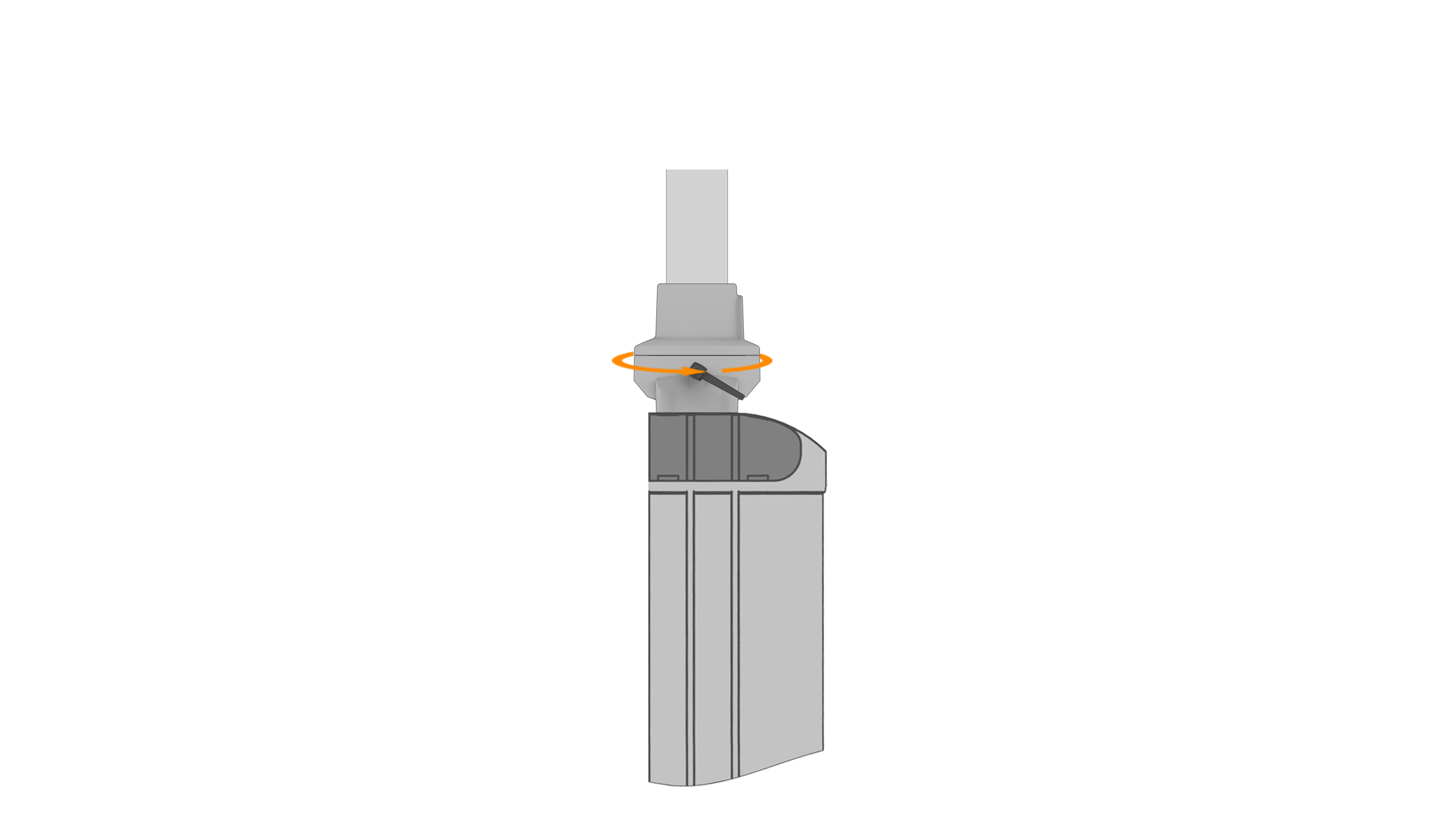 Адаптер Ø48 мм. Система 60