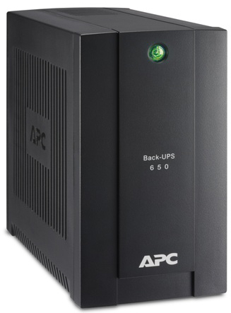 APC Back-UPS 650VA/360W, 230V, 4 Russian outlets, 2 year warranty