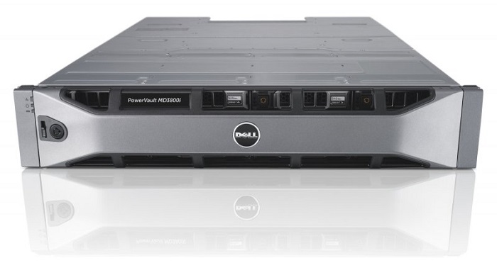 Dell PowerVault MD3800i iSCSI 10GBs 12xLFF Dual Controller 4GB Cache/ no HDD UpTo12LFF/ 2x600W RPS/ need upgrade firmware Controller/ Bezel/ Static ReadyRails II/ 3YPSNBD (210-ACCO)