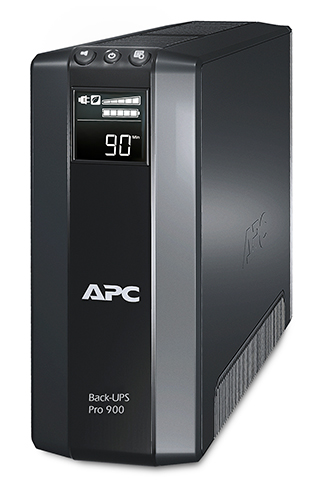 APC Back-UPS Pro Power Saving, 900VA/540W, 230V, AVR, 5xRus outlets (2 Surge & 3 batt.), Data/DSL protrct, 10/100 Base-T, USB, PCh, user repl. batt., 2 y warr.