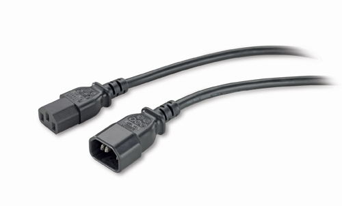 APC Power Cord [IEC 320 C13 to IEC 320 C14]  - 10 AMP/230V  2.5 Meter